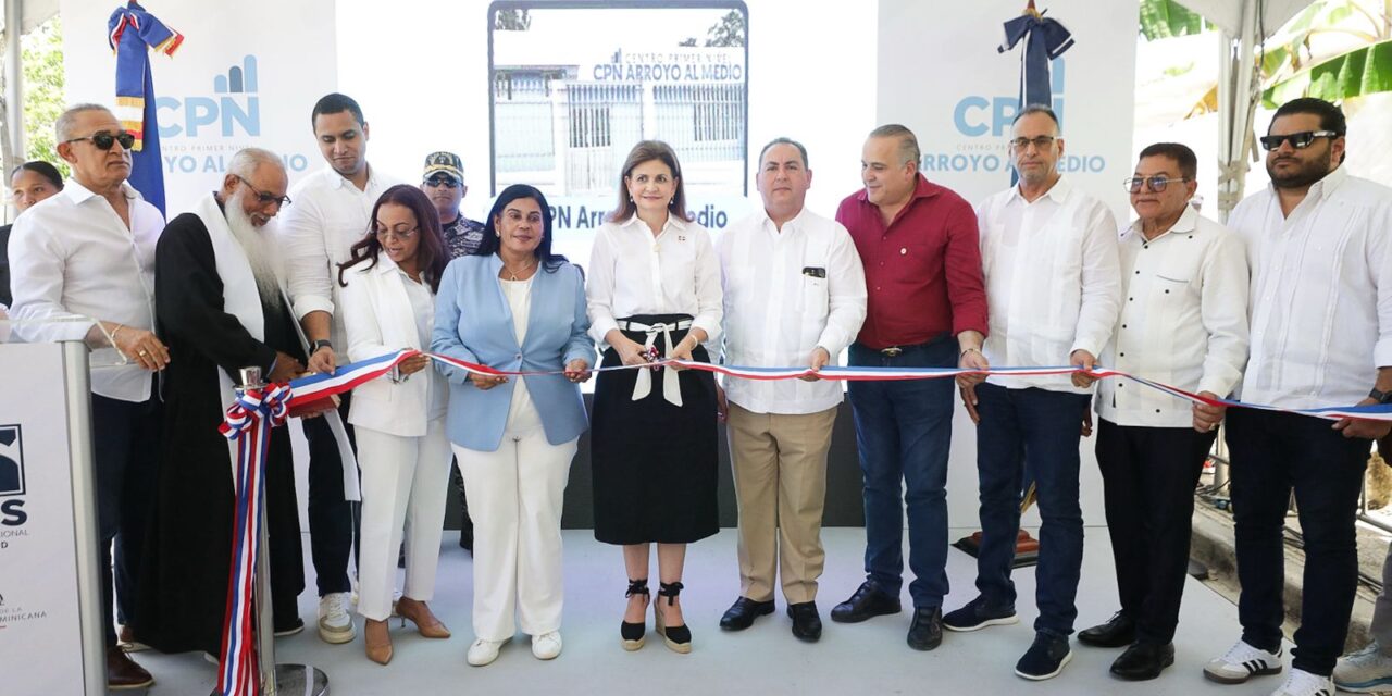 Raquel Peña entrega nueve obras en María Trinidad Sánchez y Duarte en impulso a la salud, educación y conectividad vial