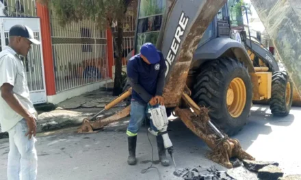 Acueducto de Nagua fuera de servicio por trabajos de corrección en avería