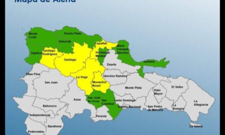 COE mantiene cinco provincias en alerta amarilla y nueve en verde por posibles inundaciones