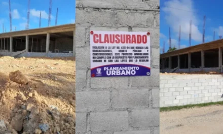 Ayuntamiento de Cabrera paraliza obra “Plaza Bayón” por violaciones a la Ley 675-44