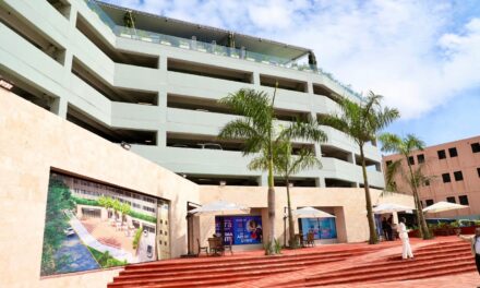Presidente inaugura modeno Parqueo Plaza Zona Colonial