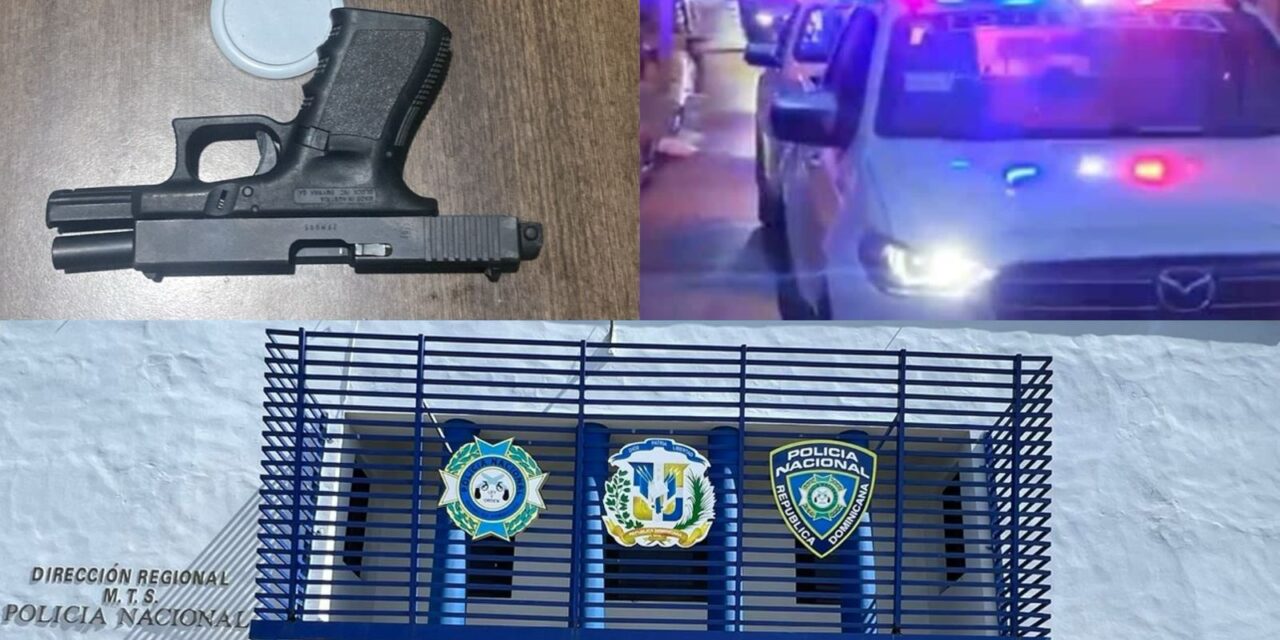 La Policía Nacional detuvo en Nagua a dos hombres; uno de ellos es el nombrado Dionny Pérez acusado de homicidio.