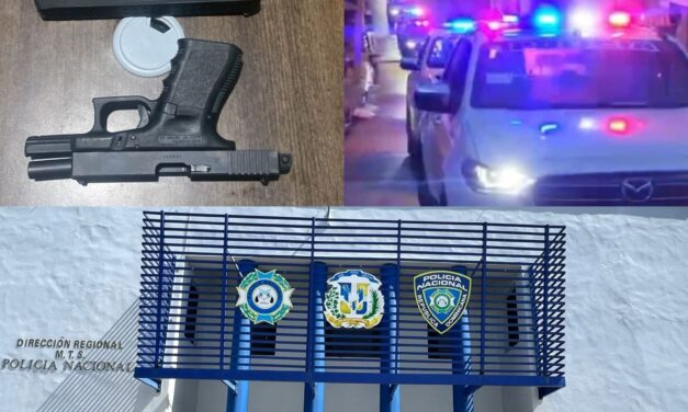 La Policía Nacional detuvo en Nagua a dos hombres; uno de ellos es el nombrado Dionny Pérez acusado de homicidio.