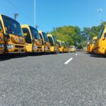 Gobierno entrega 39 autobuses escolares en María Trinidad Sánchez.
