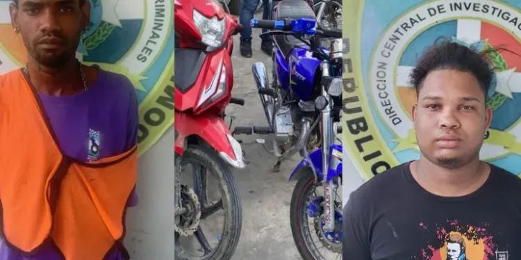 Apresan en Nagua a dos reconocidos asaltantes que mantenían en zozobra a bancas de lotería