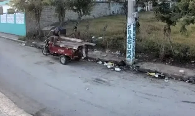 Cámaras de seguridad en Nagua detectan infractores por arrojar basura en la vía pública