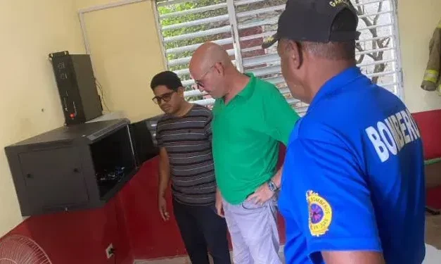 Instalan primera etapa de Sistema de Alerta Temprana en Río San Juan