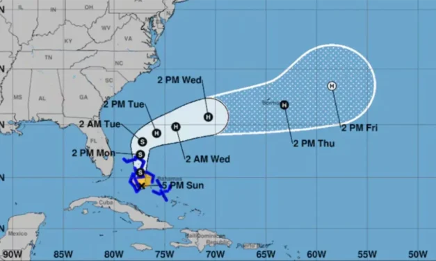 Se forma la tormenta tropical Imelda en el Atlántico