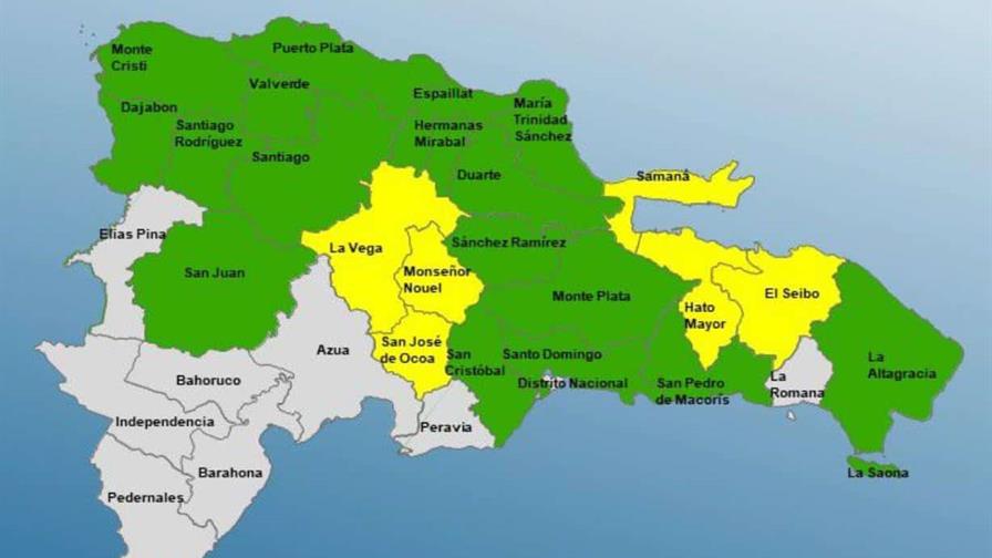 Siguen bajo alerta 24 provincias por las lluvias que continuarán este fin de semana