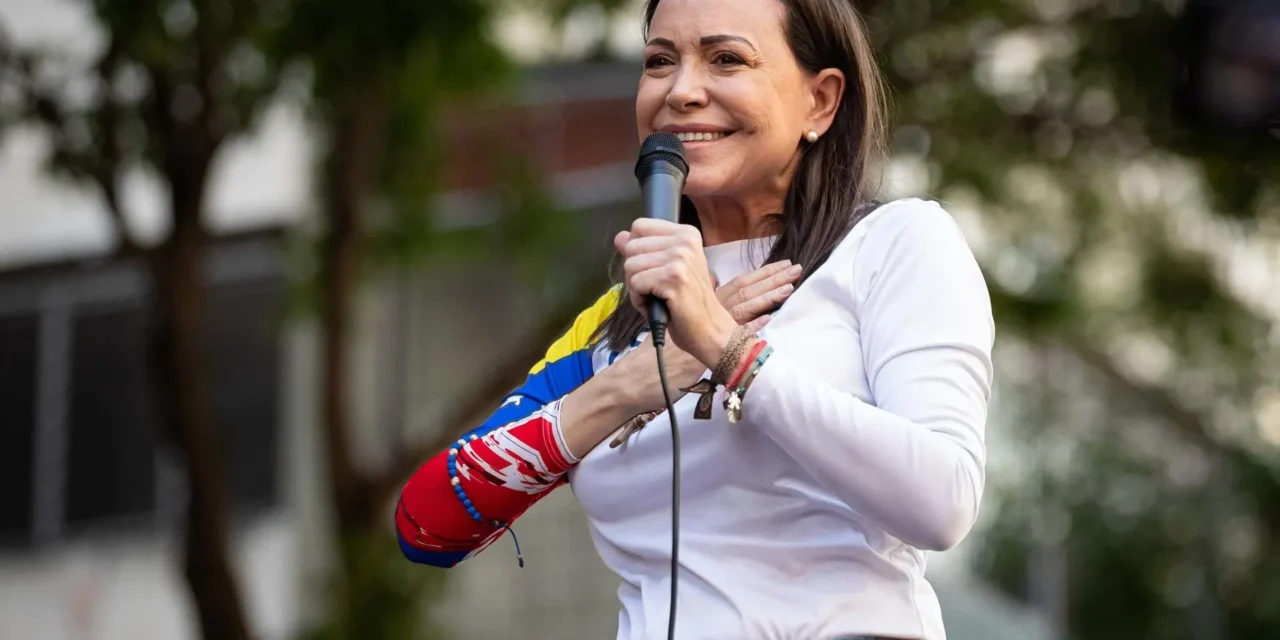 María Corina Machado dice que el Nobel de la Paz es un logro y un reconocimiento para toda Venezuela