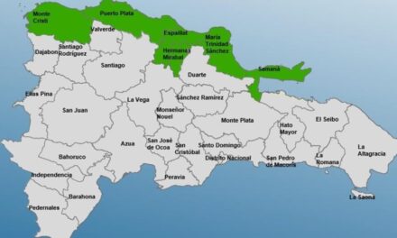 Seis provincias del Cibao declaradas en alerta verde por lluvias este miércoles