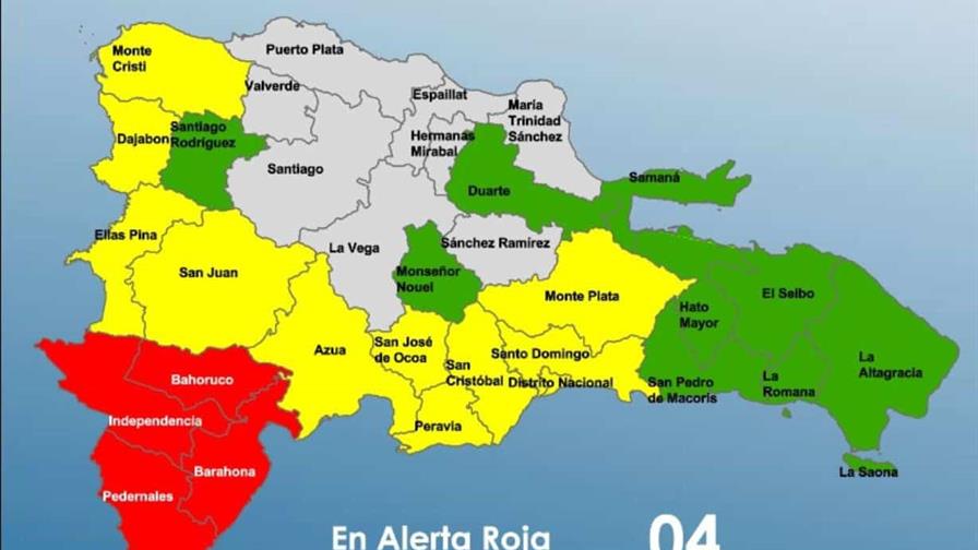 Casi toda RD sigue en alerta por lluvias: huracán Melissa incidirá de forma indirecta