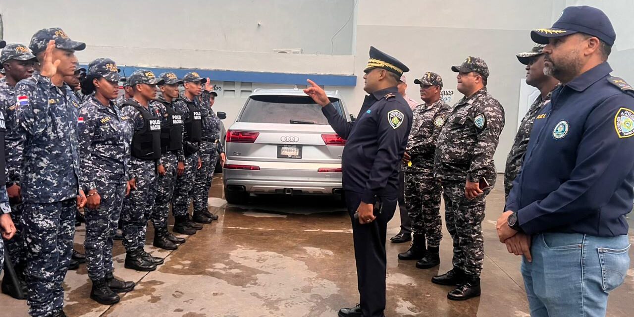Director Regional recibe 45 nuevos miembros de la Policía Nacional en María Trinidad Sánchez