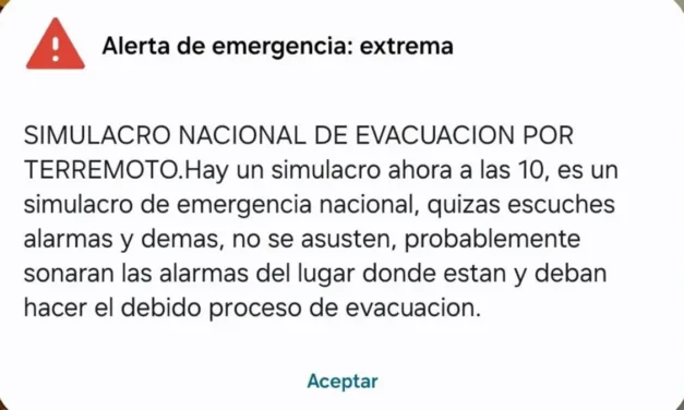 COE inicia simulacro nacional de evacuación por terremoto