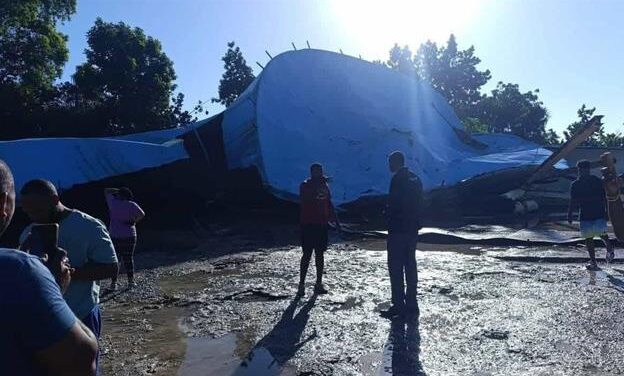 Tanque que colapsó en SPM tiene capacidad de un millón de galones; deja sin servicio a 70 viviendas