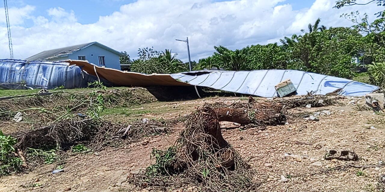 Falla estructural en el tanque del acueducto de Nagua compromete el suministro de agua