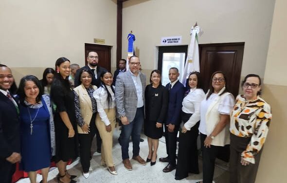 Defensa Pública inaugura nueva oficina en Nagua, provincia María Trinidad Sánchez