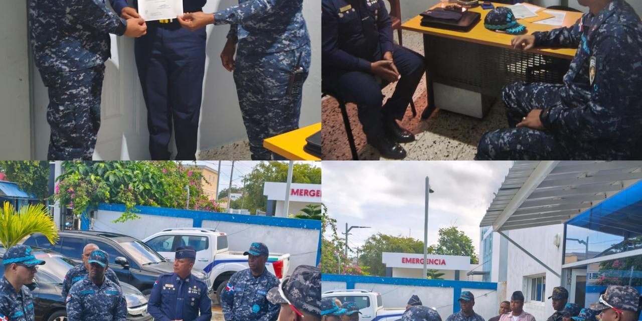 General Pablo Francisco Ortega posiciona nuevo comandante del Departamento Operativo I Cabrera, P.N.