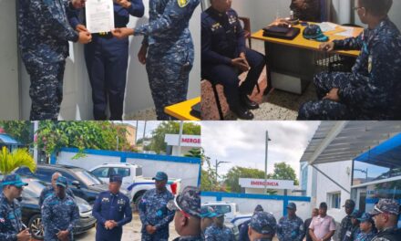 General Pablo Francisco Ortega posiciona nuevo comandante del Departamento Operativo I Cabrera, P.N.