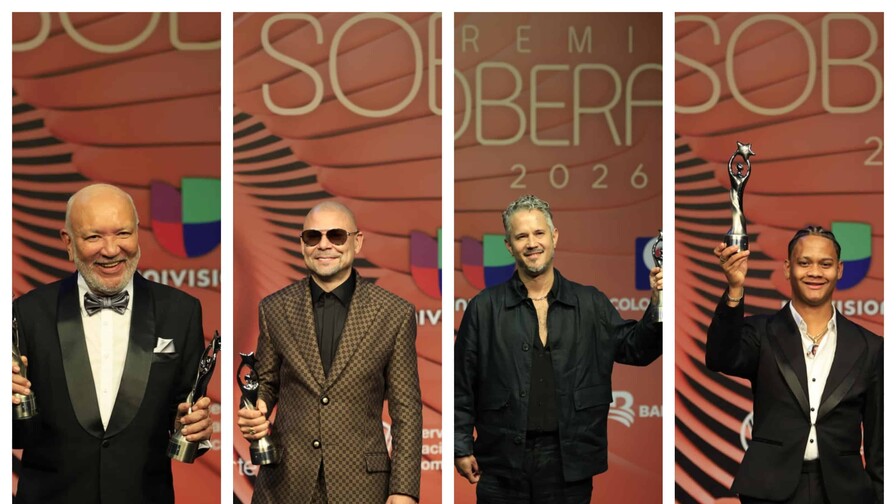 Premios Soberano 2026: esta es la lista completa de ganadores