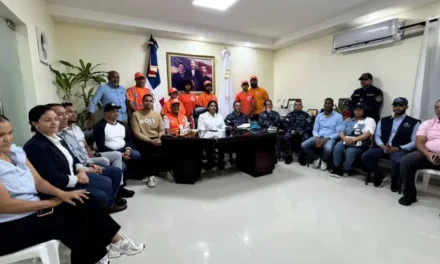 Gobernadora encabeza reunión del CPMR ante lluvias y alerta roja en María Trinidad Sánchez