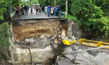 Onesvie evalúa daños tras colapso del puente de Camú en Puerto Plata