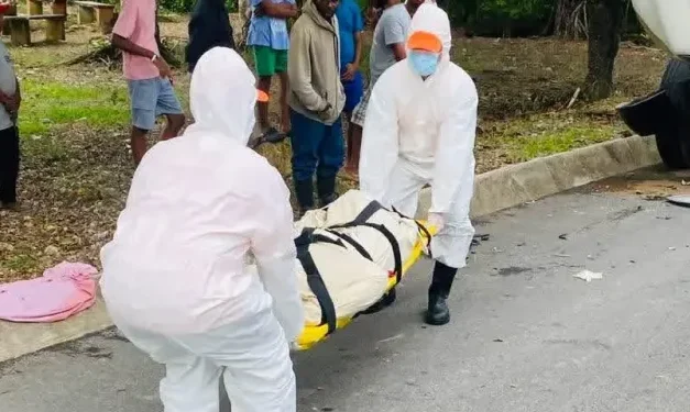 Dos muertos y tres heridos en accidente de tránsito en comunidad de El Papayo de El Factor