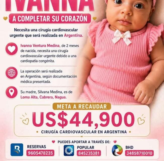 “Es una pequeña guerrera”: madre pide ayuda para salvar a su bebé de dos meses