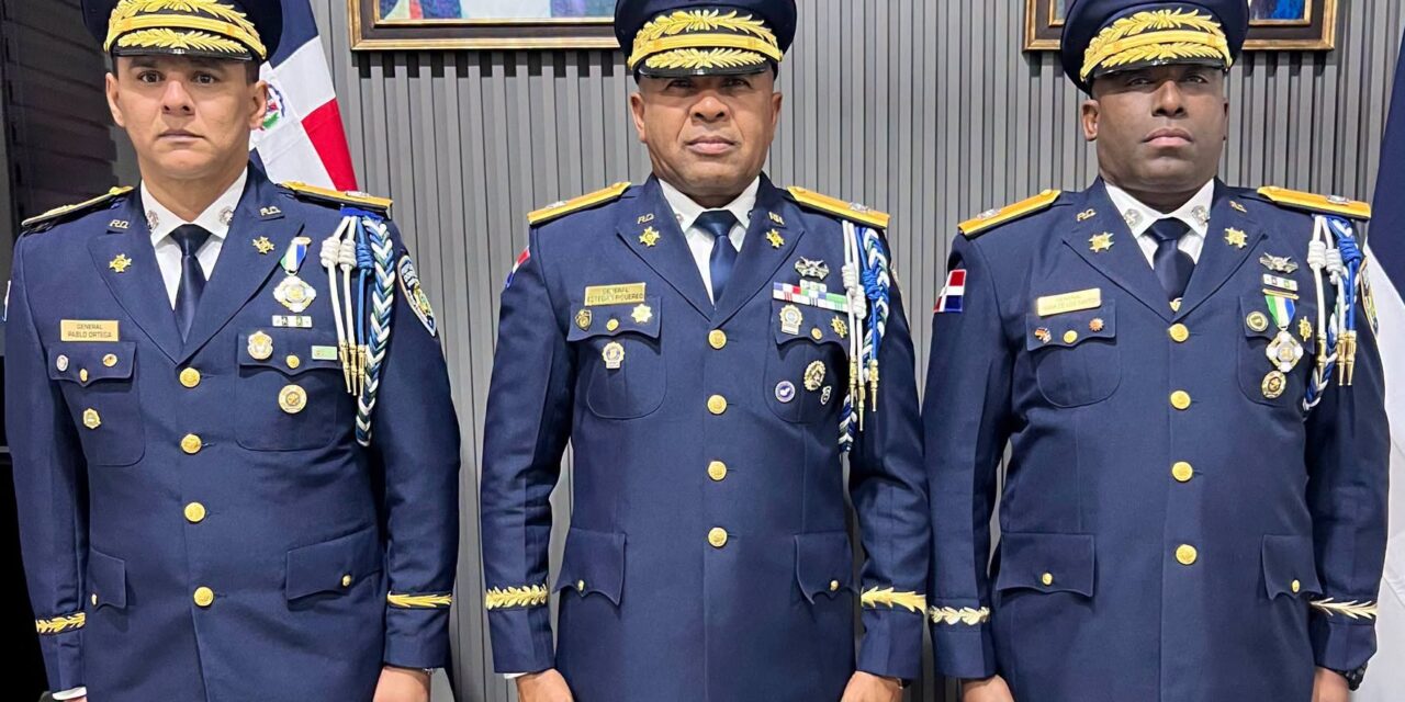 General Frank de los Santos Encarnación asume la Dirección Regional de la Policía Nacional en María Trinidad Sánchez