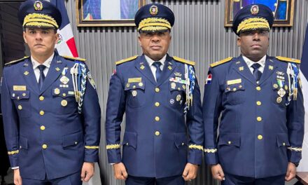 General Frank de los Santos Encarnación asume la Dirección Regional de la Policía Nacional en María Trinidad Sánchez