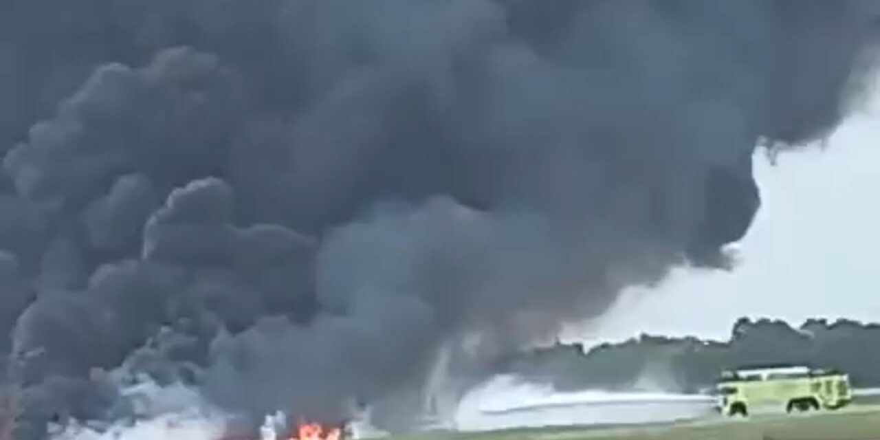 Mueren piloto y copiloto tras accidente aeronave La Romana