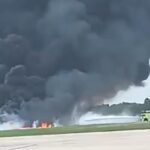 Mueren piloto y copiloto tras accidente aeronave La Romana