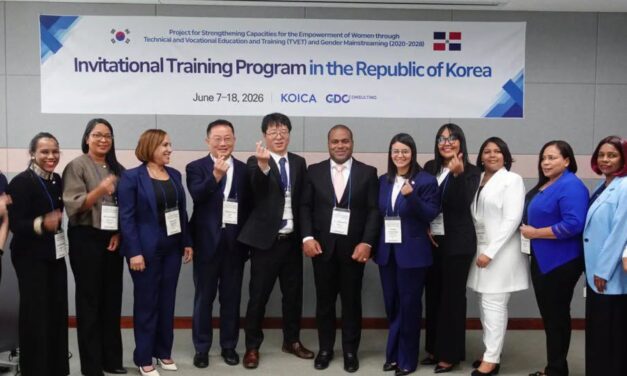 Corea del Sur capacita República Dominicana para impulsar empleos femenino.