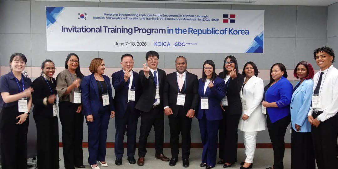 Corea del Sur capacita República Dominicana para impulsar empleos femenino.