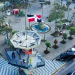 Denuncian alquiler de cuatrimotos a menores en el Parque Central de Nagua; lo califican de peligroso