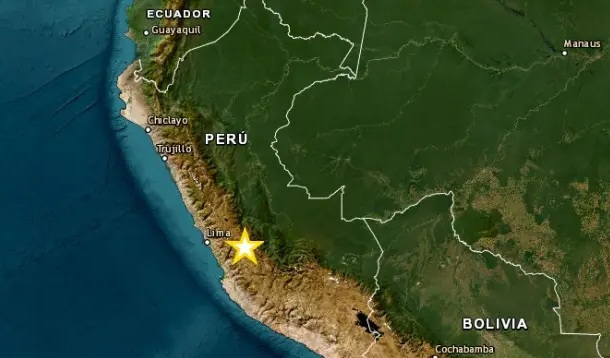 Otro terremoto ahora en Perú de 5,1: ha dejado seis muertos