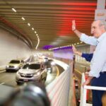 Presidente Abinader inaugura el túnel de la Plaza de la Bandera