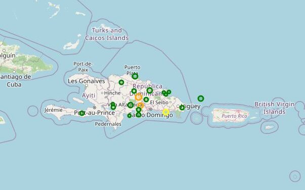 Sismo de magnitud 3.1 se registra al norte de Bonao