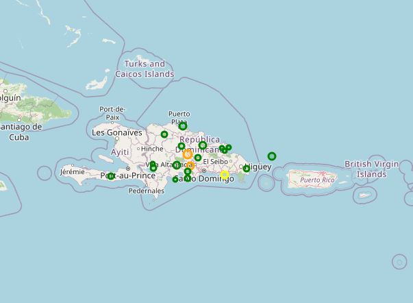 Sismo de magnitud 3.1 se registra al norte de Bonao