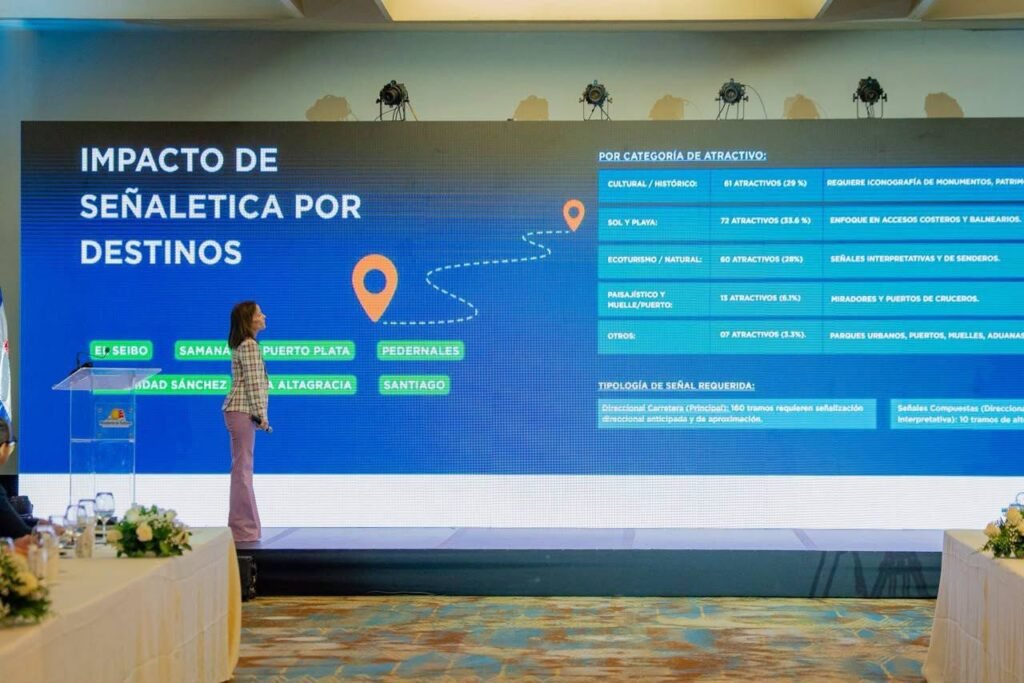 Turismo y RD Vial lanzan plan nacional de señalética turística.