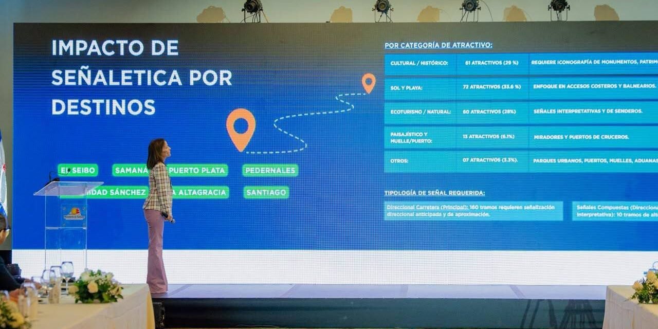 Turismo y RD Vial lanzan plan nacional de señalética turística.