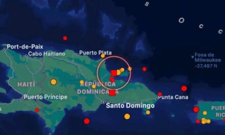 Temblor 4.1 sacude zonas de la RD la madrugada de este lunes