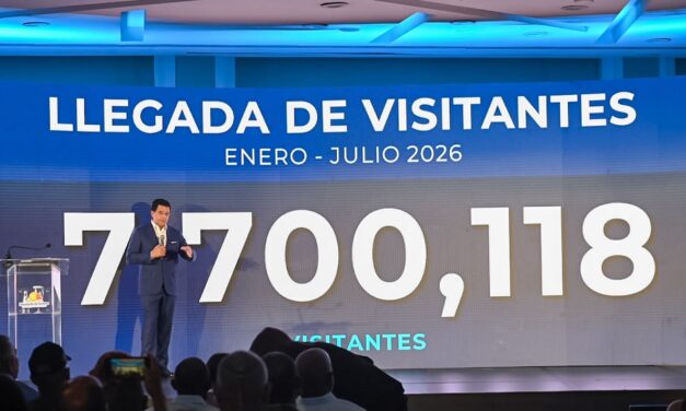 Más de 7,7 millones de visitantes llegan al país hasta julio.