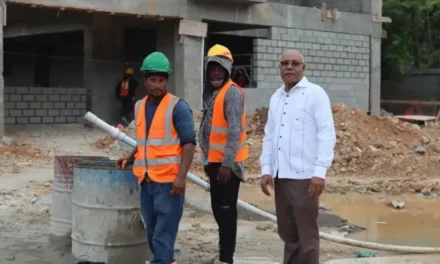 Director de la UASD Centro Nagua supervisa construcción del Subcentro Samaná
