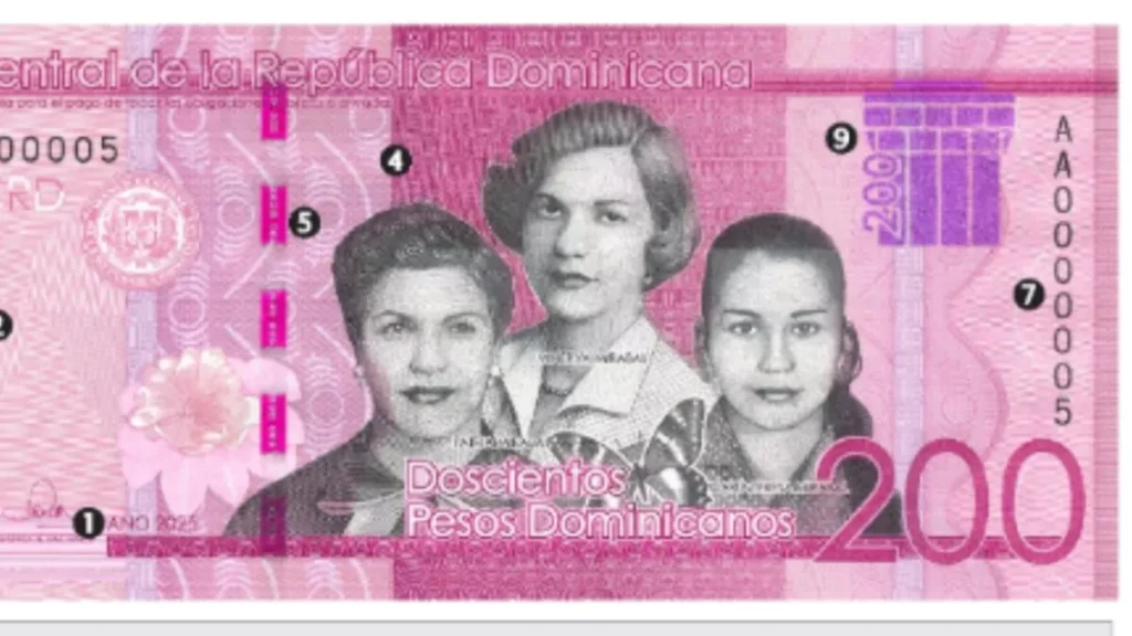 Banco Central pone en circulación billetes de RD$200 correspondientes al año 2025