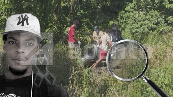 Encuentran enterrado en un saco el cuerpo de Anderson Santos Rodríguez, joven desaparecido en Nagua