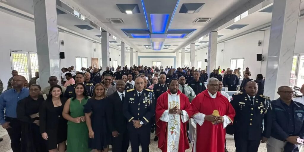 Celebran día de San Judas Tadeo en Nagua; general llama a fortalecer la seguridad con apoyo ciudadano
